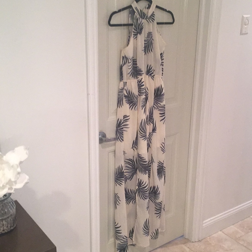 Maxi halter dress